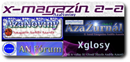 AzaNoviny Xmagazín A-A Logo