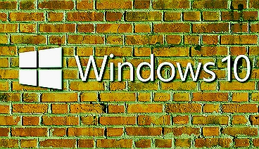 Windows 10 Zeď