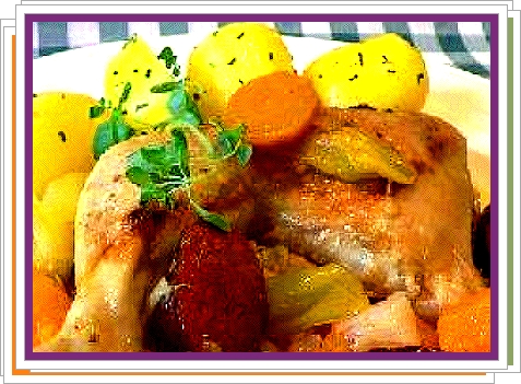Francouzské kuře v kapustě - Recepty a vaření
