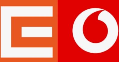 ČEZ Vodafone logo
