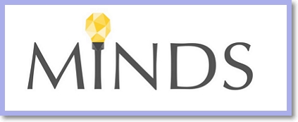 Minds logo - Sociální síť