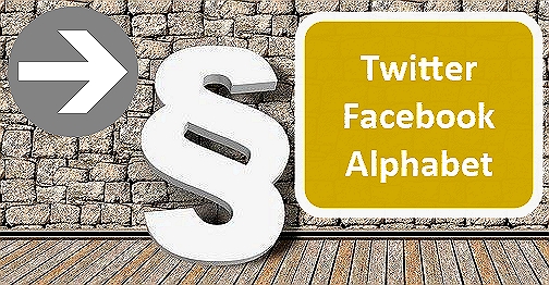 žaloby na Twitter, Facebook a Alphabet