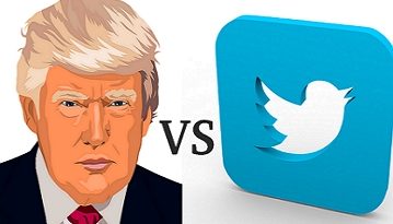 Donald Trump vs Twitter