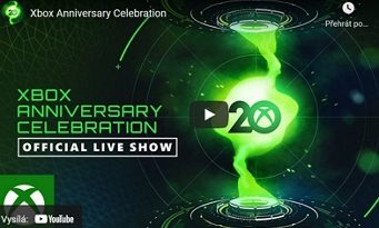 STREAM Microsoft 20. výročí Xboxu