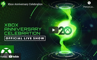 STREAM Microsoft 20. výročí Xboxu