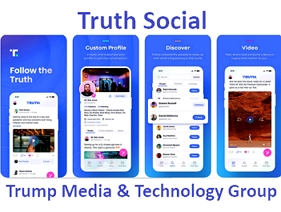 Truth Social - Trump Media & Technology Group - aplikace soiální sítě na Apple App Store