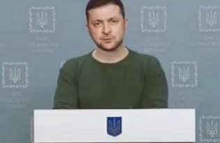 Volodymyr Zelenskyj deepfake video