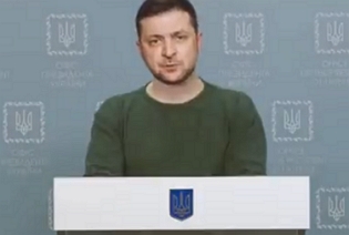 Volodymyr Zelenskyj deepfake video