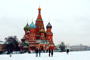 Rusko - Moskva - ortodoxní kostel