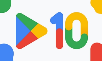 Google Play má k 10. výročí nové logo