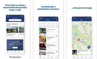 Kudy z nudy - Mobilní aplikace pro turisty