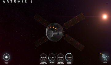 NASA: Online nástroj umožní sledovat v reálném čase misi Artemis I