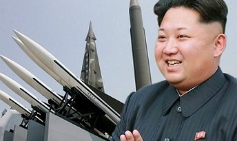 Severni Korea - balistické střely - Kim Čong-un