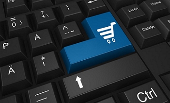 Nakupování na internetu, internetový on-line prodej, e-shop: Ilustrační foto