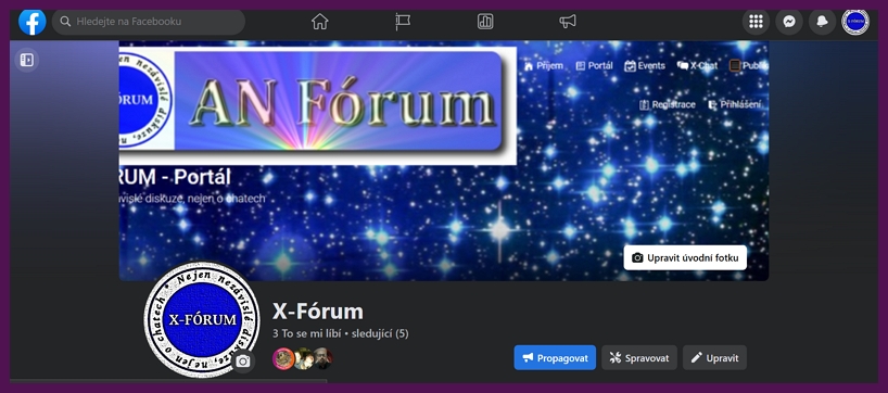 X-Fórum Facebook (profil)