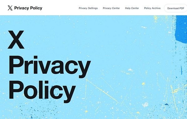X Privacy Policy - X chce sbírat biometrická data a záznamy o studiu i práci