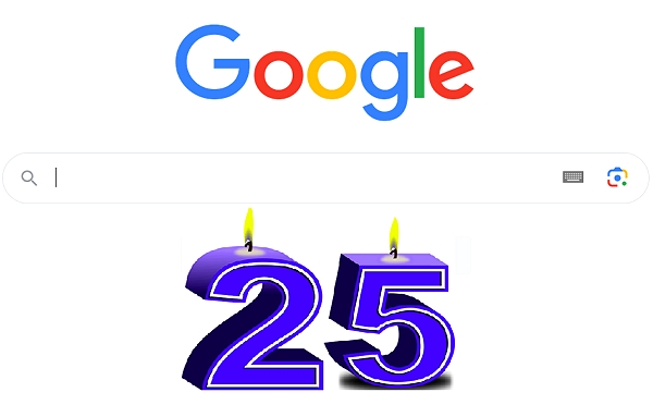 Google 25 let