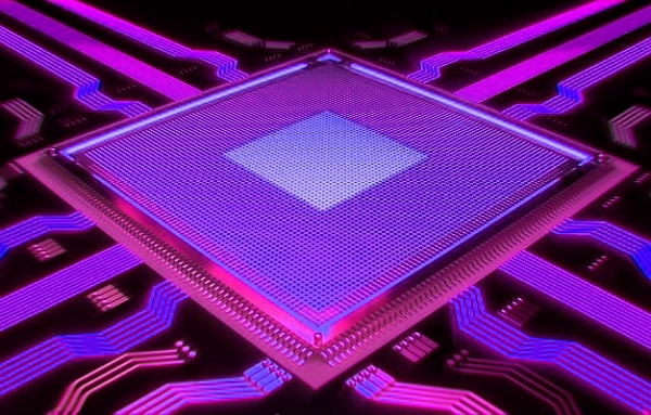 Procesor - čipy - polovodiče (Ilustrační foto)