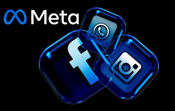 Meta Platforms - Ikony sociálních sítí Facebook a Instagram
