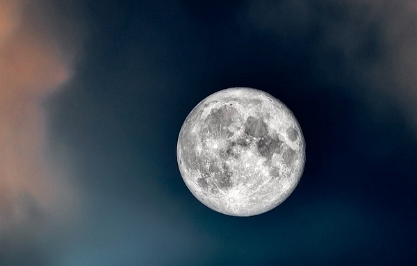 Moon - Sky - Měsíc - Luna (Ilustrační foto)