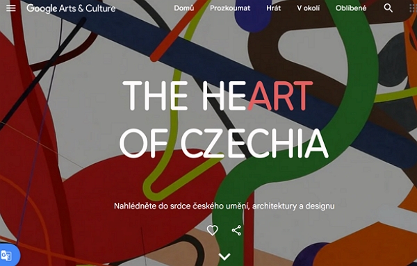 Google Arts & Culture - The heart of Czechia